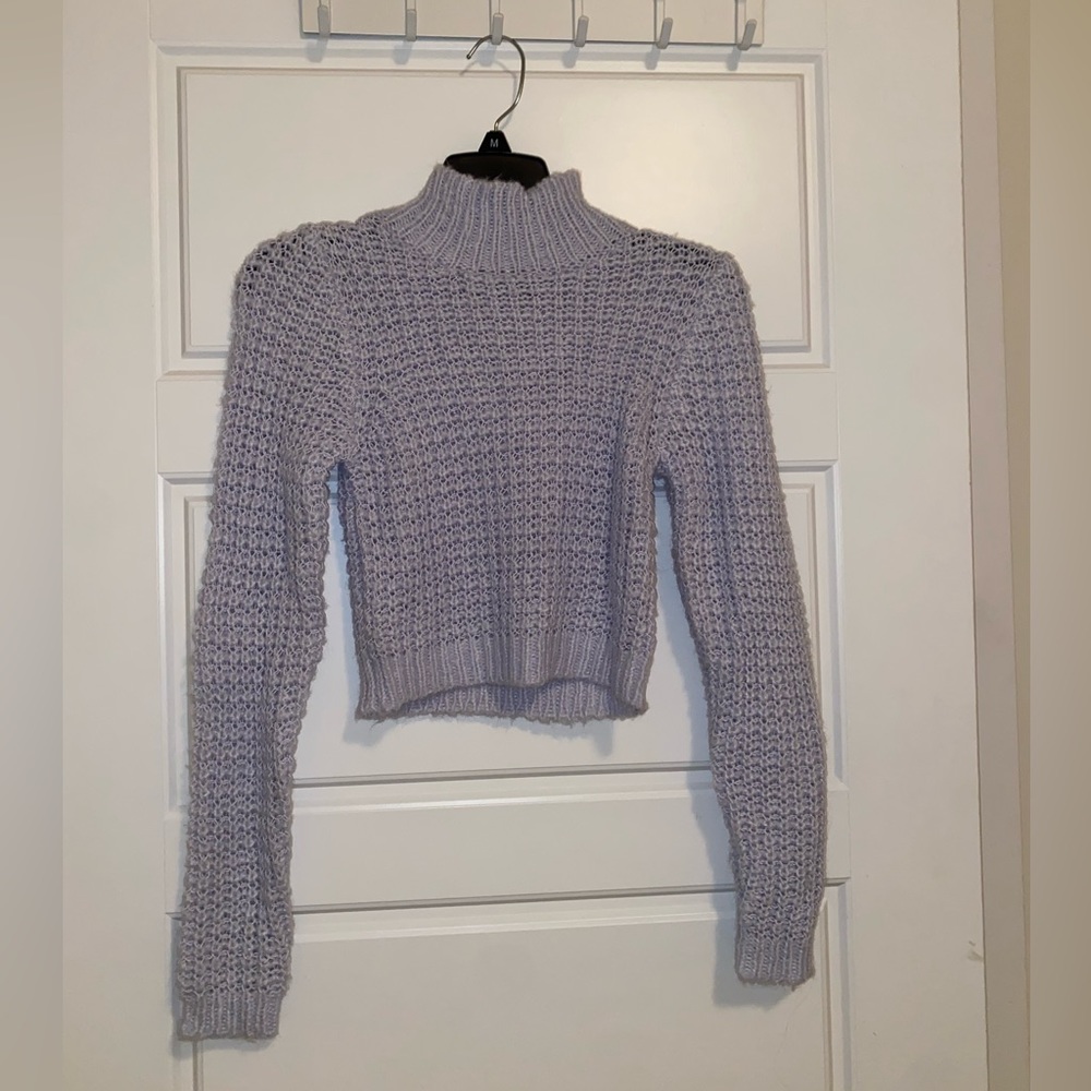 Baby blue sweater